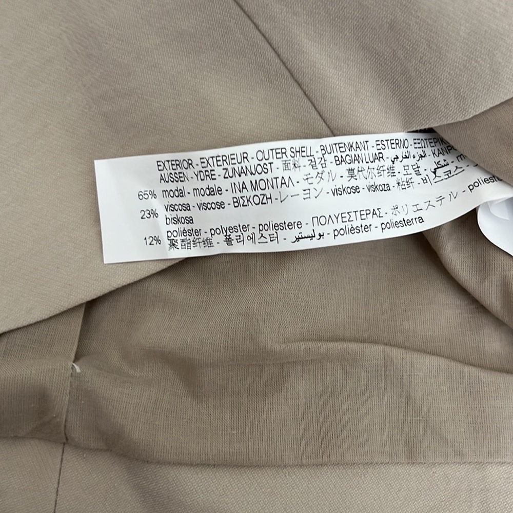 Zara Girls Ecru Crop Blazer - Picture 7 of 7